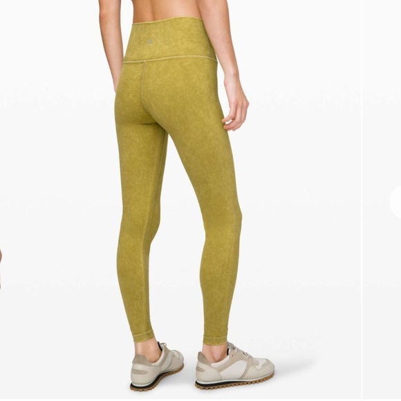 lululemon athletica Pants - Lululemon Wunder Under High-Rise Tight Snow 28” Washed Grape Leaf Size 6 25